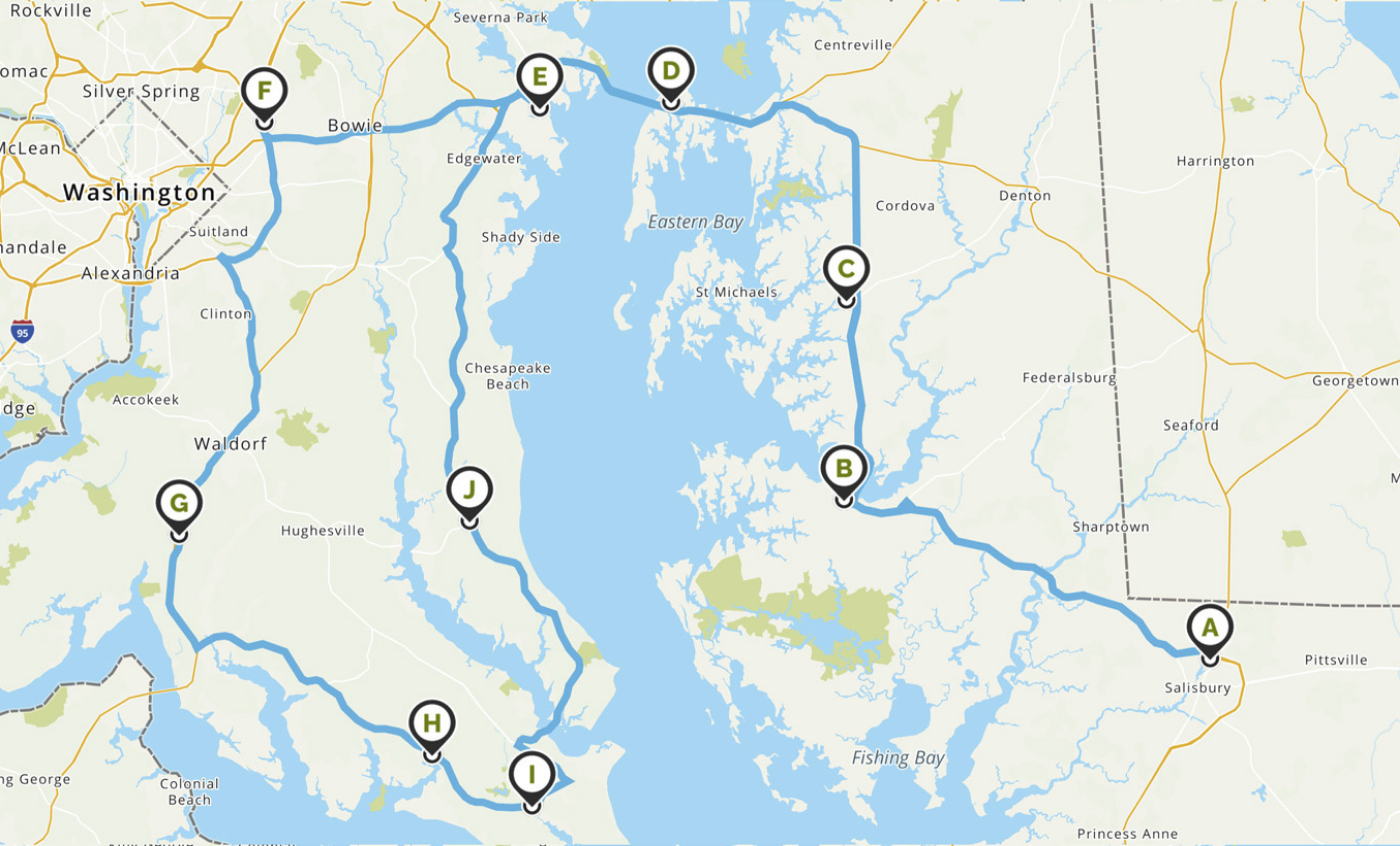 Delivery Route Maps 2025 6