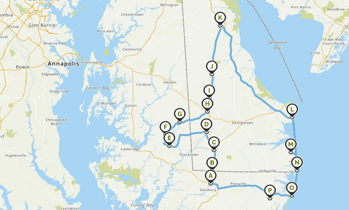 Delivery Route Maps 2025 7