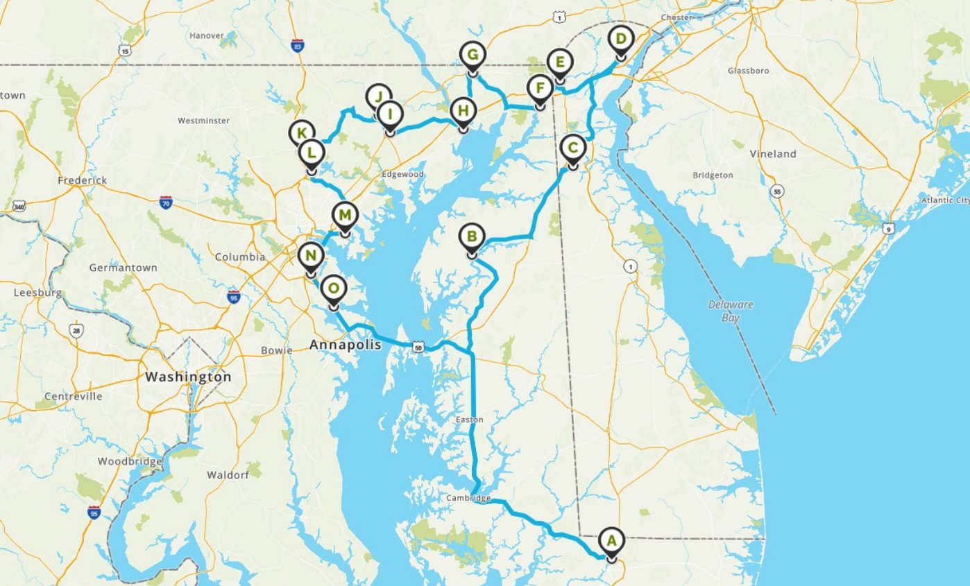 Delivery Route Maps 2025
